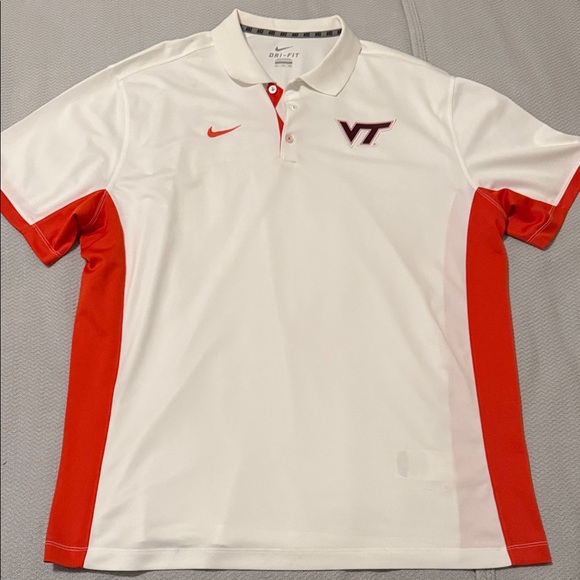 Nike Other - Nike Dri fit Virginia Tech Men's Polo Shirt